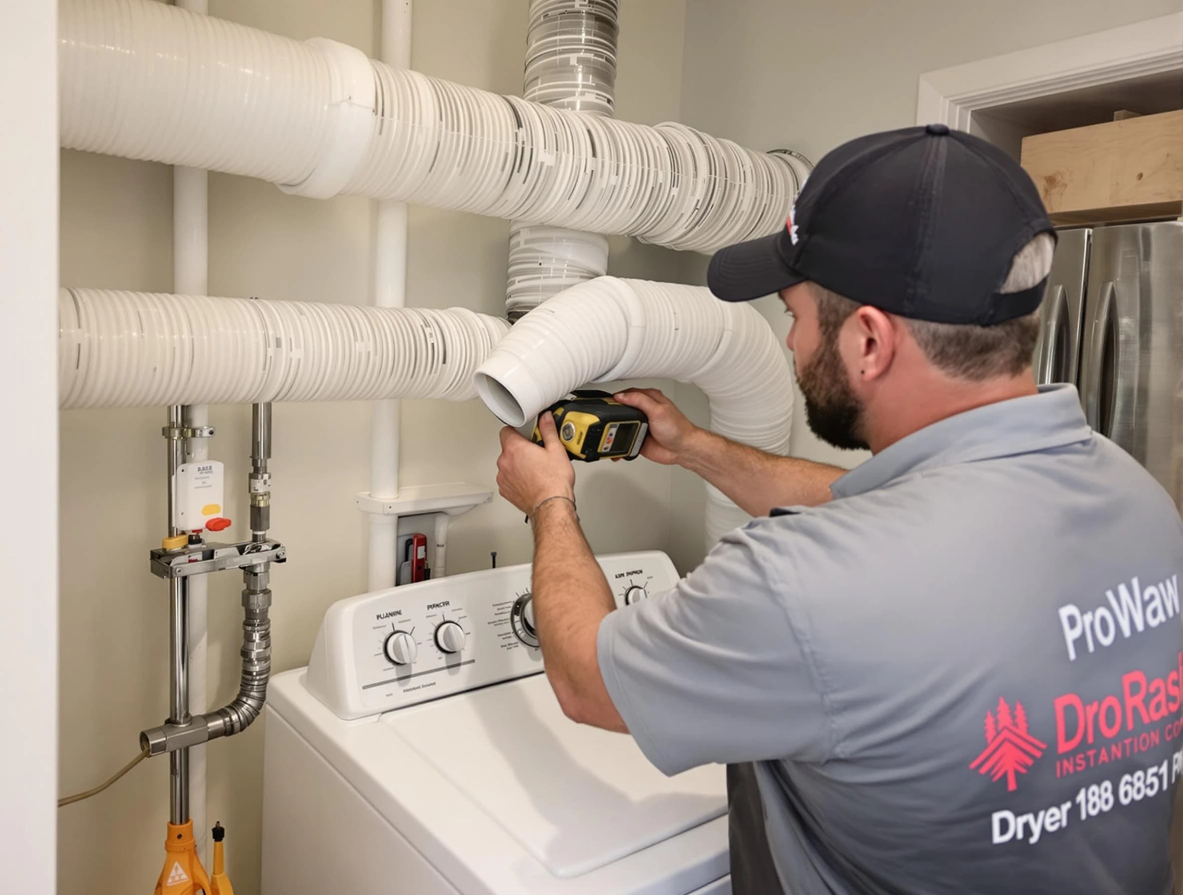 Professional dryer vent hose installation by La Vergne Dryer Vent Cleaning in La Vergne