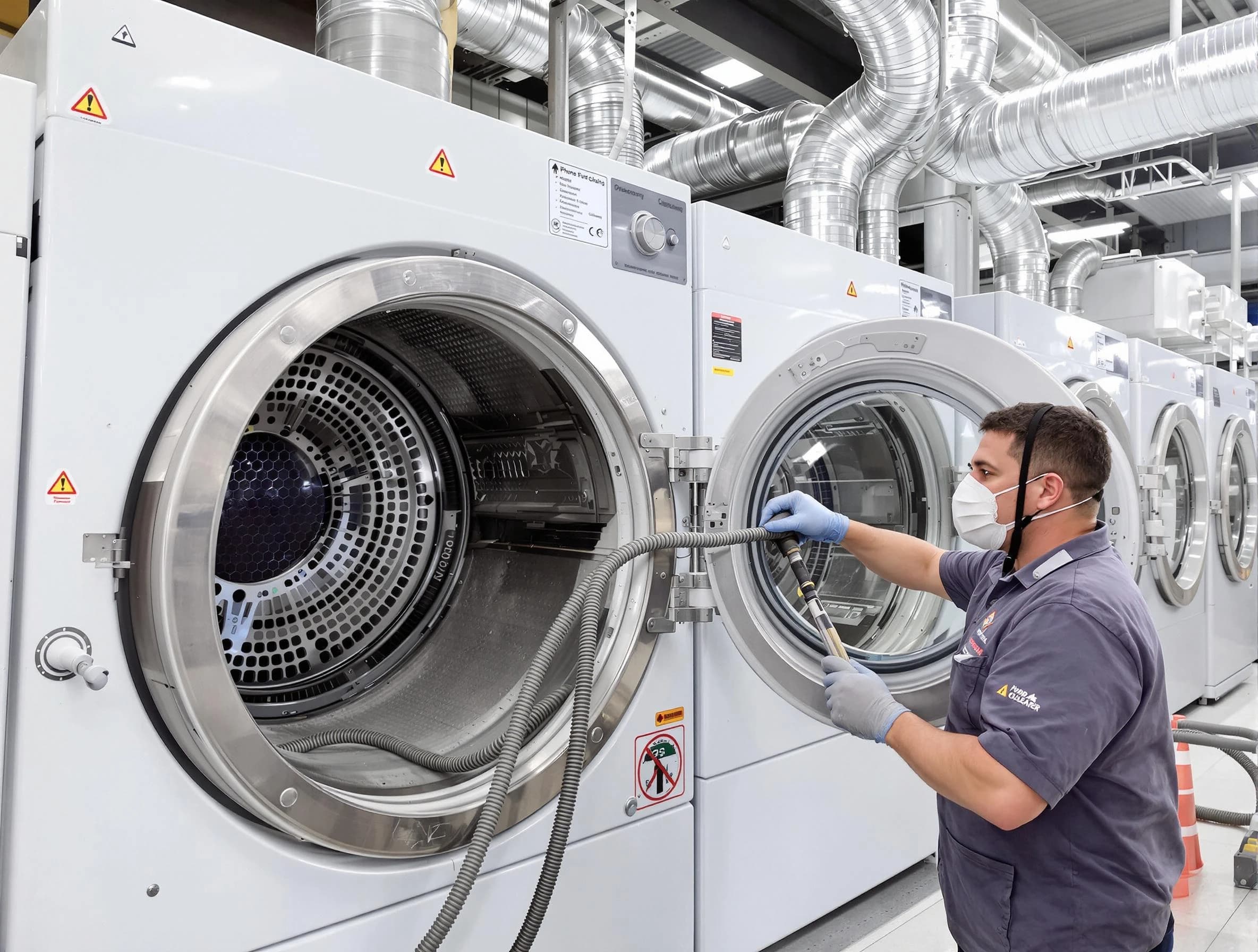 Industrial-grade dryer vent cleaning by La Vergne Dryer Vent Cleaning in La Vergne