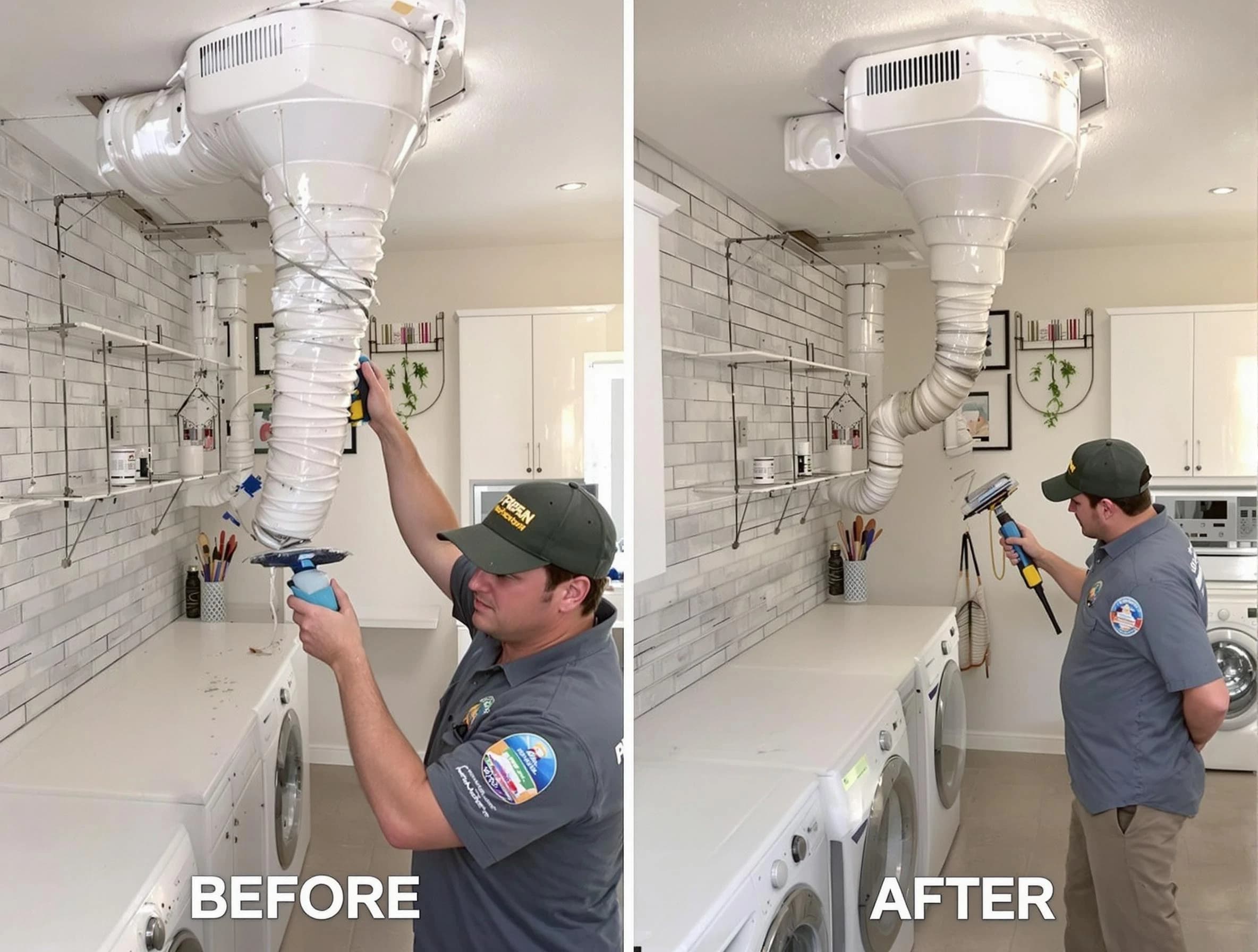 Professional dryer exhaust vent cleaning by La Vergne Dryer Vent Cleaning in La Vergne