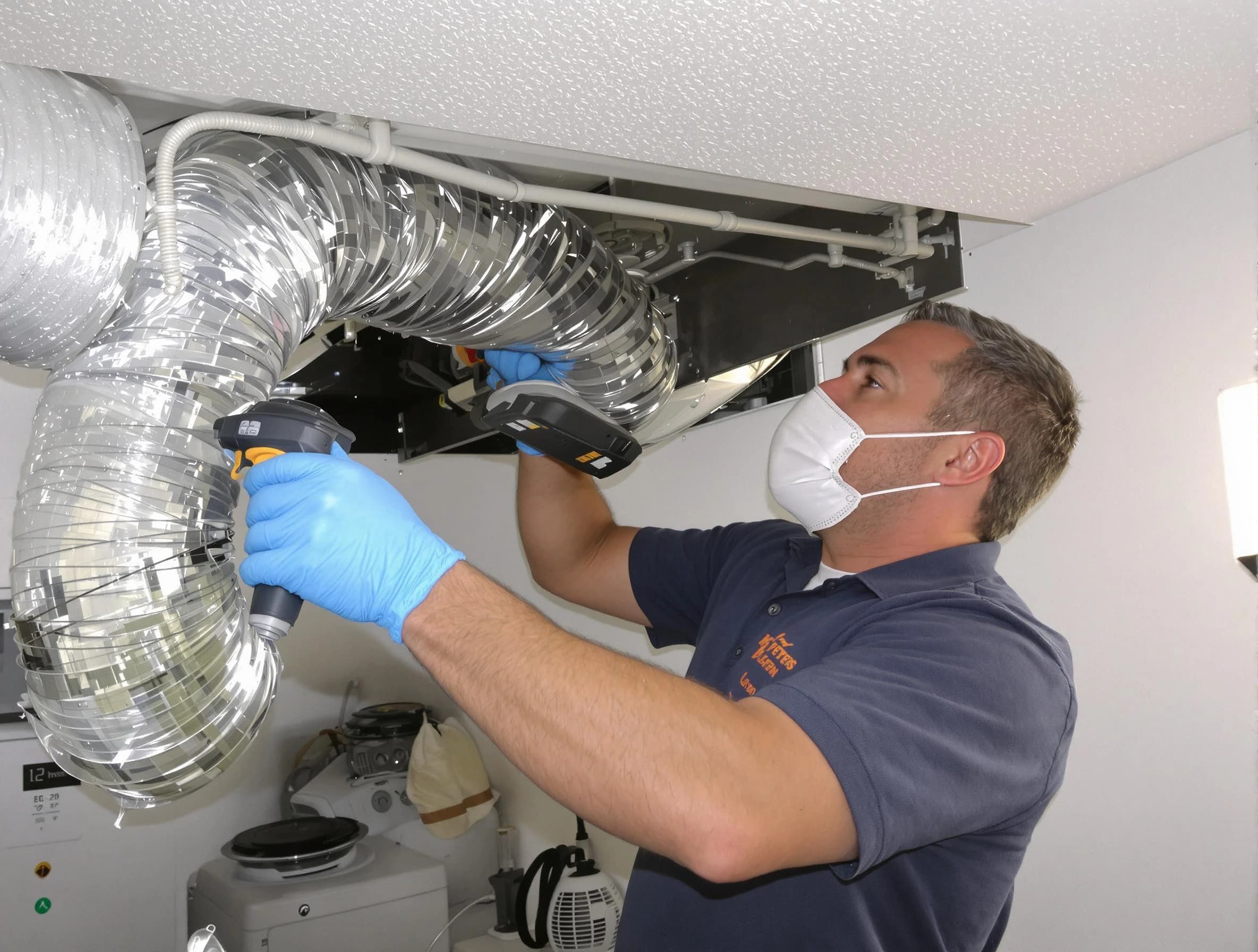 La Vergne Dryer Vent Cleaning professional performing thorough residential dryer vent cleaning in La Vergne