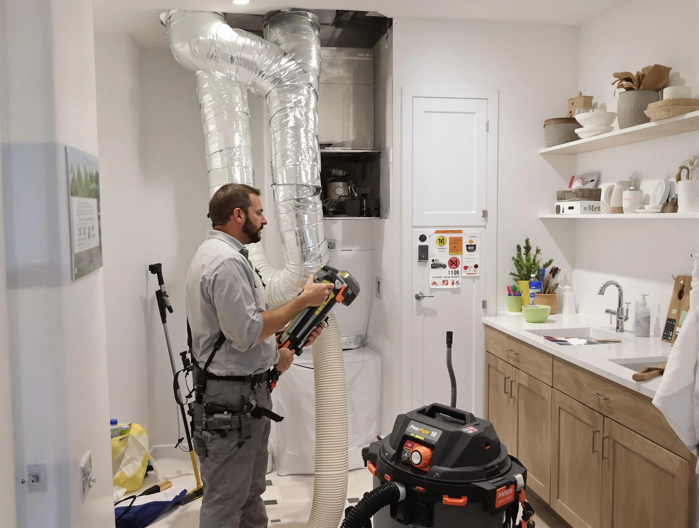 Clogged Dryer Vent Cleaning in La Vergne